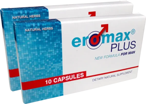 Erection pills, potency pills, EromaxPlus® 2 boxes