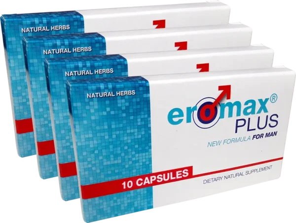 Potency pills, erection pills eromaxPlus®3 boxes