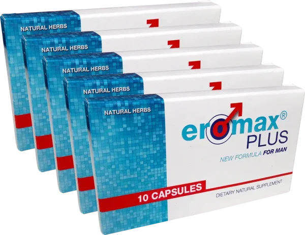 Potenzpillen EromaxPlus 4 Boxen + 1 gratis